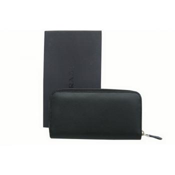 Prada  1M0506 Wallet Lambskin Black