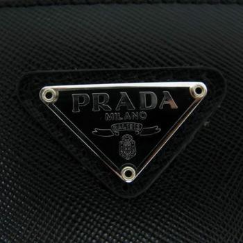 Prada  1M0506 Wallet Lambskin Black