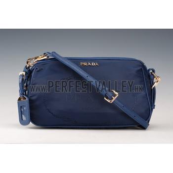 Cheap Prada Nylon Purse Blue