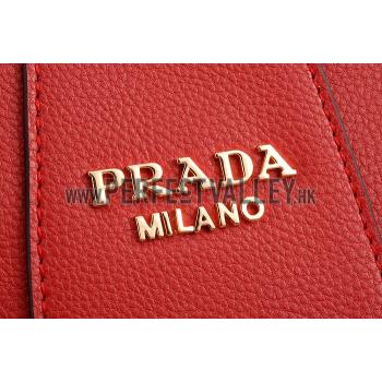 Prada Shoulder Bag Red