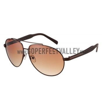 Prada Aviator Brown Frame Brown Sunglasses 308150