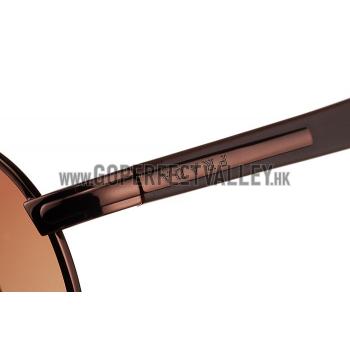 Prada Aviator Brown Frame Brown Sunglasses 308150