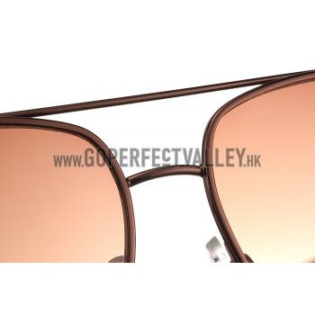 Prada Aviator Brown Frame Brown Sunglasses 308150