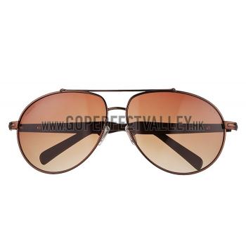 Prada Aviator Brown Frame Brown Sunglasses 308150