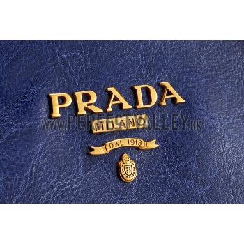 Prada  Satchel Blue