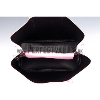 Prada Double Tote Medium Pink Bag  18926828 Replica