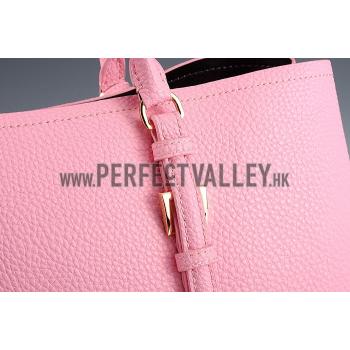 Prada Double Tote Medium Pink Bag  18926828 Replica