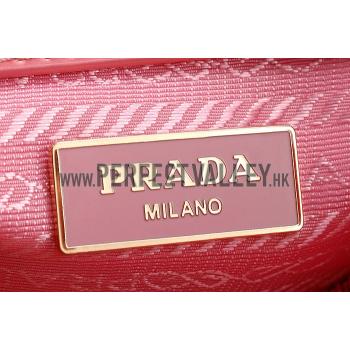 Prada  Patent Leather Satchel Pink