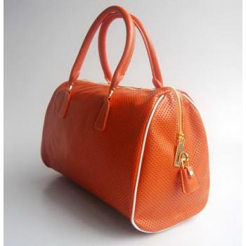 Prada  29144 Ladies 2way Orange