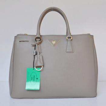 Prada  1786 Handbag Cow Leather Grey