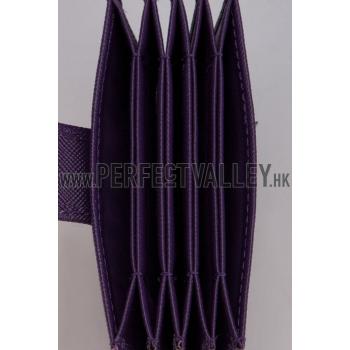 Replica Prada Business Card Holder Purple