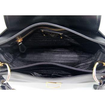 Prada  1726 Ladies Cross Body Bag Black