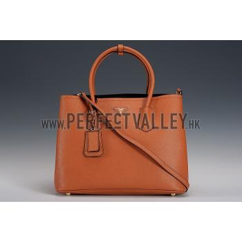 Cheap Prada Double Tote Tan 18926819