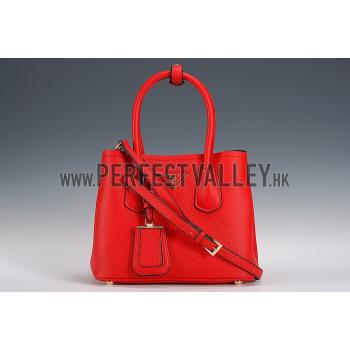 Prada Double Tote Red 18926824