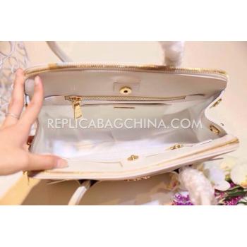 Replica Prada Handbag Handbag White