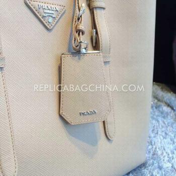 Prada Handbag Handbag Lambskin Khaki