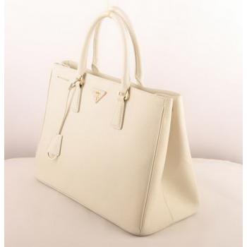 Prada  16630 Ladies Lambskin White Replica