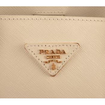 Prada  16630 Ladies Lambskin White Replica