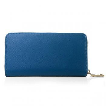 Replica Prada  1M1136 Wallet Lambskin Blue