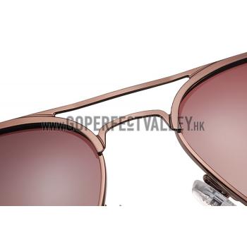 Prada Aviator Linea Rossa Logo Brown Frame Sunglasses 308223