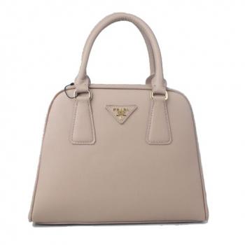 Replica Prada  0809 Ladies Handbag Khaki