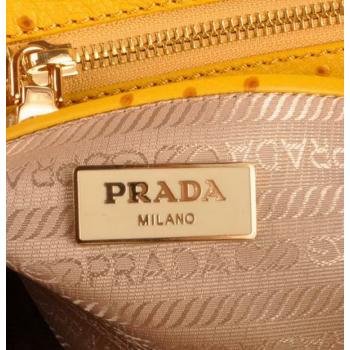 Cheap Prada  16625L Ladies Handbag Yellow