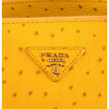 Cheap Prada  16625L Ladies Handbag Yellow