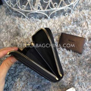 Cheap Prada Purse Calfskin Black