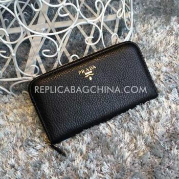 Cheap Prada Purse Calfskin Black