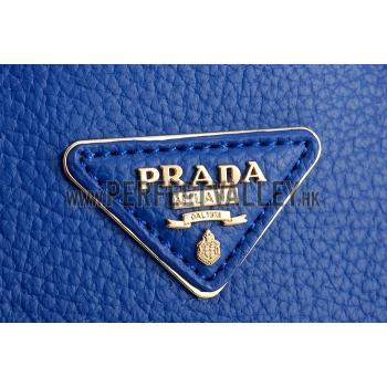 Replica Prada Double Tote Blue And Red Interior  18926821