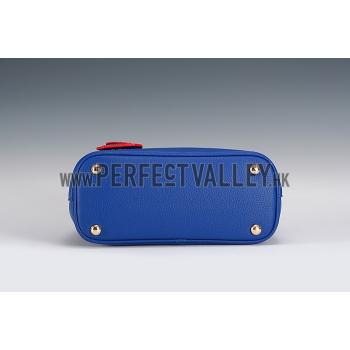 Replica Prada Double Tote Blue And Red Interior  18926821