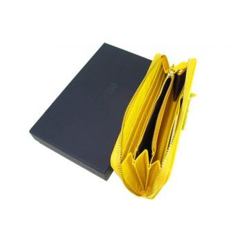 Prada  1M0506 Ladies Wallet Yellow