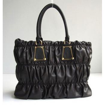 Prada  3511 Handbag Nylon Coffee