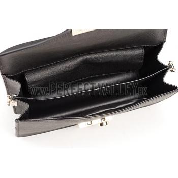 Replica Prada Saffiano Leather Lux Small Black Bag