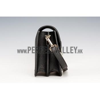 Replica Prada Saffiano Leather Lux Small Black Bag