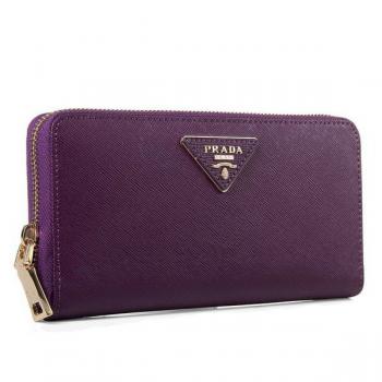 Prada  1M1136 Wallet Purple