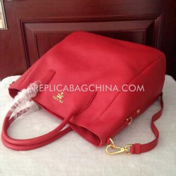 Prada Handbag 2way Red