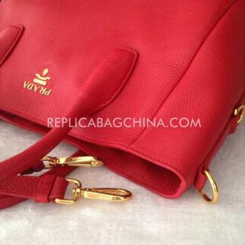 Prada Handbag 2way Red