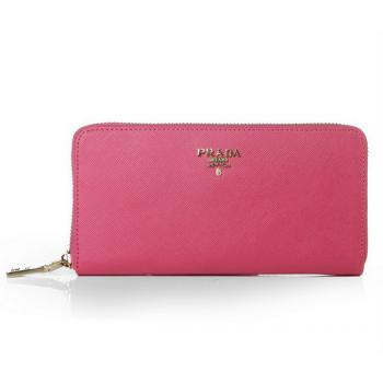 Replica Prada  1M1136 Wallet Pink