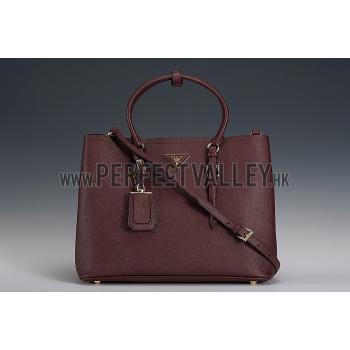 Prada Double Tote Medium Cocoa Bag  18926829 Replica