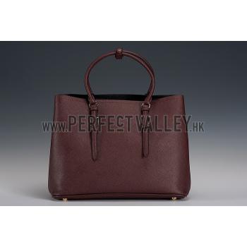 Prada Double Tote Medium Cocoa Bag  18926829 Replica