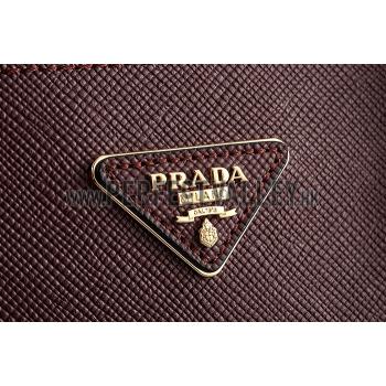 Prada Double Tote Medium Cocoa Bag  18926829 Replica