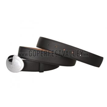 Replica Prada Black Leather Belt