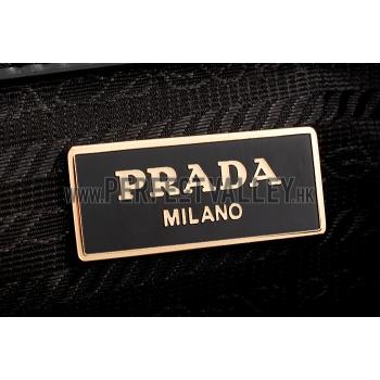 Prada  Patent Leather Satchel Black Replica