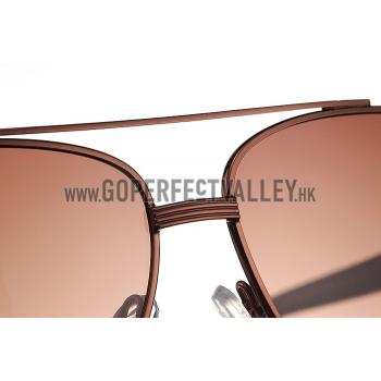 Prada Sporty Linea Rossa Brown Frame Brown Lenses Sunglasses 308155