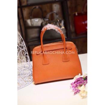 Prada Handbag Calfskin Orange