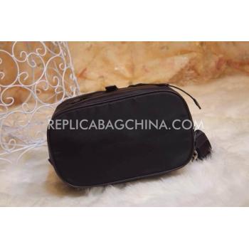 Replica Prada Backpack Calfskin Black