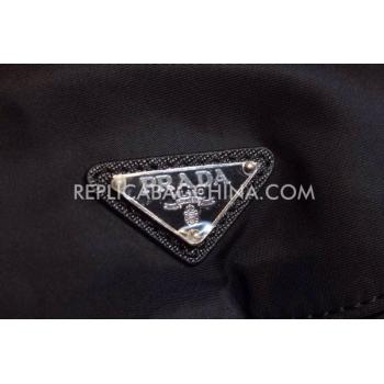 Replica Prada Backpack Calfskin Black