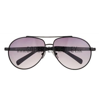 Replica Prada Aviator Black Frame Grey Lenses Sunglasses 308148