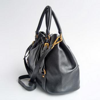 Prada  80043 2way Black Bag